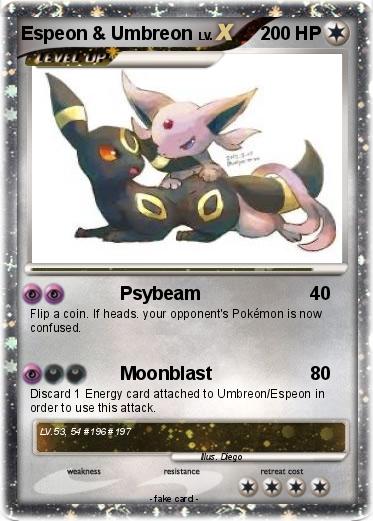 Pokemon Espeon & Umbreon