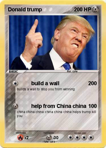 Pokemon Donald trump