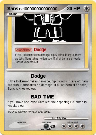 Pokemon Sans