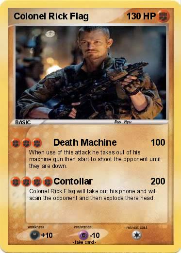 Pokemon Colonel Rick Flag