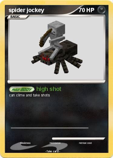 Pokemon spider jockey