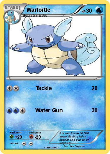 Pokemon Wartortle