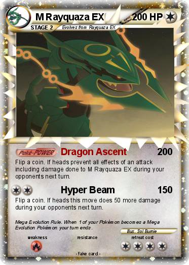 Pokemon M Rayquaza EX
