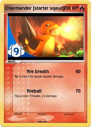 Pokemon Charmander [starter sqaud]