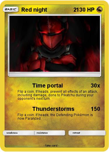 Pokemon Red night                  2