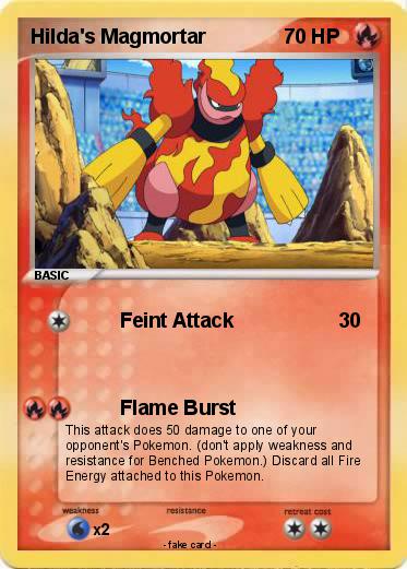 Pokemon Hilda's Magmortar
