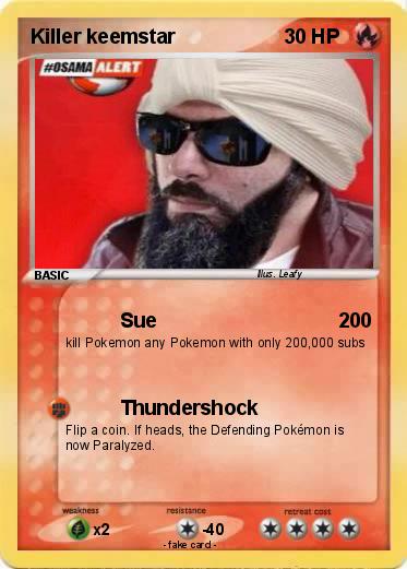 Pokemon Killer keemstar