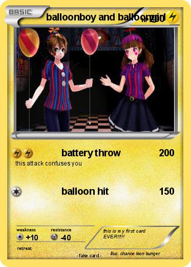 Pokemon balloonboy and balloongirl