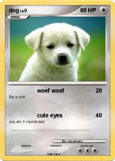 Pokemon dog