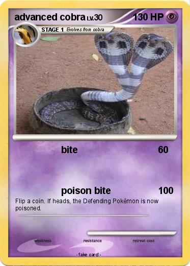 Pokemon advanced cobra