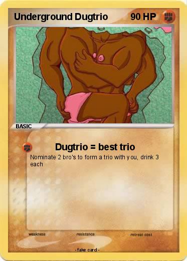 Pokemon Underground Dugtrio