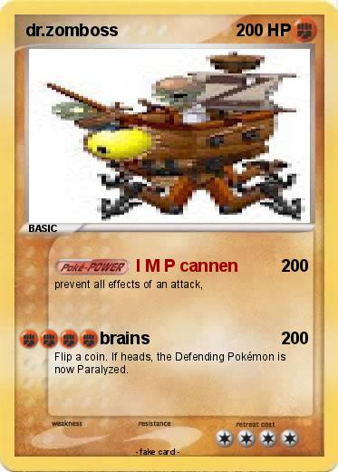 Pokemon dr.zomboss