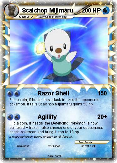 Pokemon Scalchop Mijimaru