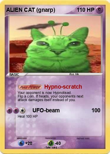 Pokemon ALIEN CAT (gnarp)