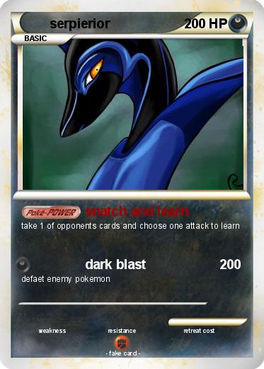 Pokemon serpierior