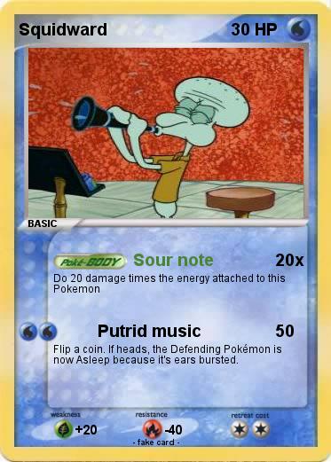 Pokemon Squidward
