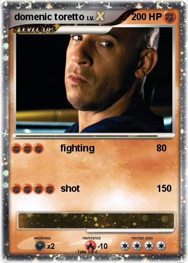 Pokemon domenic toretto