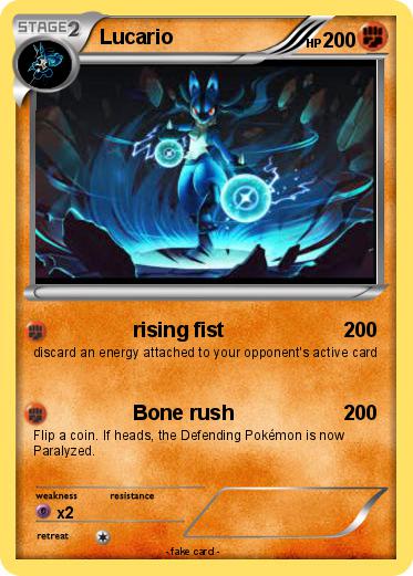 Pokemon Lucario
