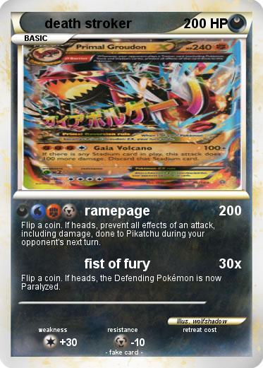 Pokemon death stroker