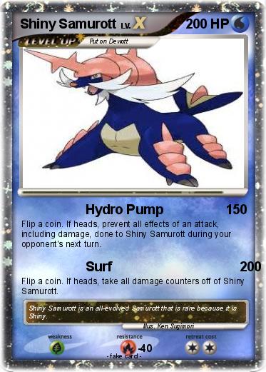 Pokemon Shiny Samurott
