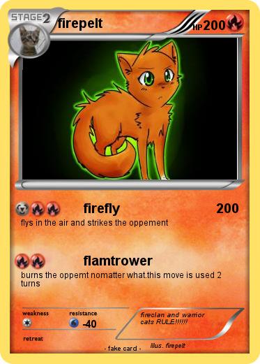 Pokemon firepelt