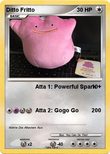 Pokemon Ditto Fritto