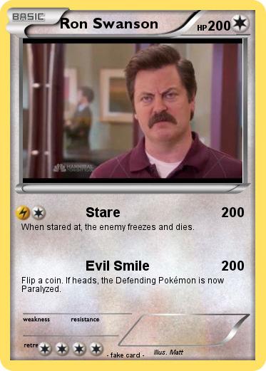Pokemon Ron Swanson