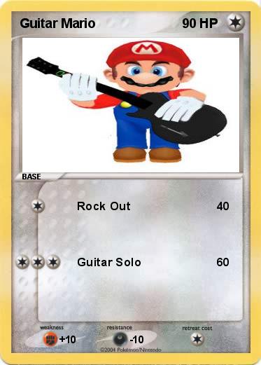 Pokemon Guitar Mario