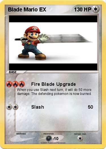 Pokemon Blade Mario EX