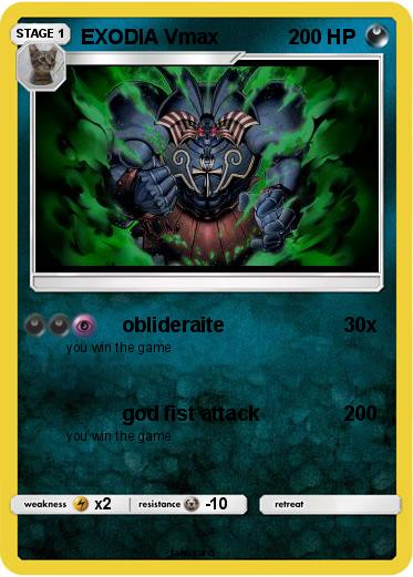 Pokemon EXODIA Vmax
