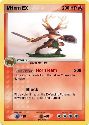 Pokemon MHorn EX