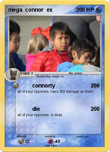 Pokemon mega  connor  ex