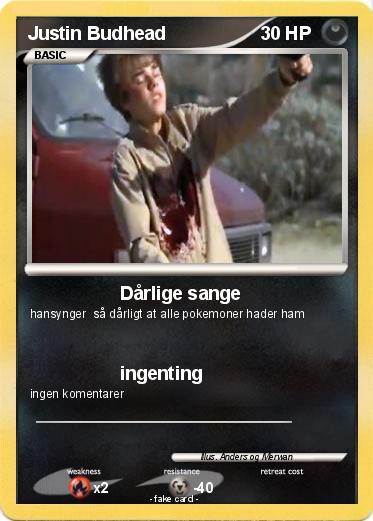 Pokemon Justin Budhead