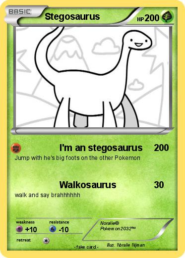 Pokemon Stegosaurus
