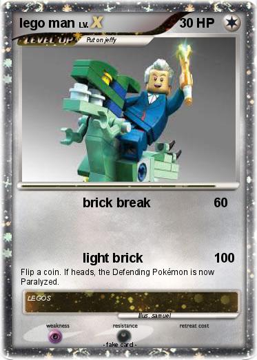 Pokemon lego man