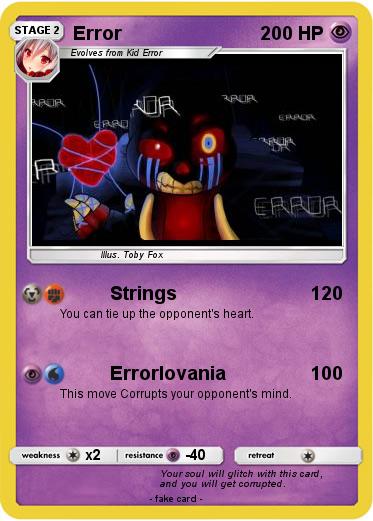 Pokemon Error