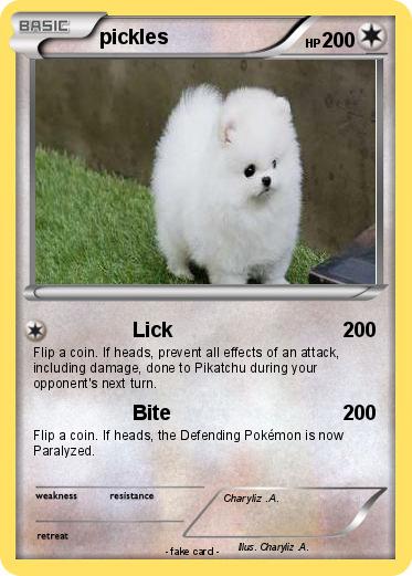 Pokemon pickles