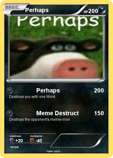 Pokemon Perhaps