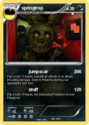Pokemon springtrap