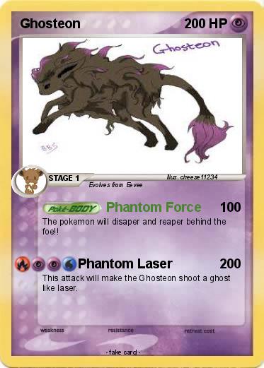 Pokemon Ghosteon