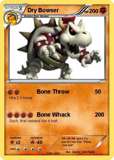 Pokemon Dry Bowser