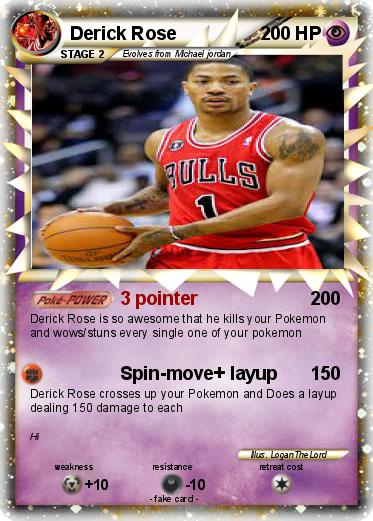 Pokemon Derick Rose