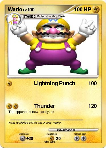 Pokemon Wario