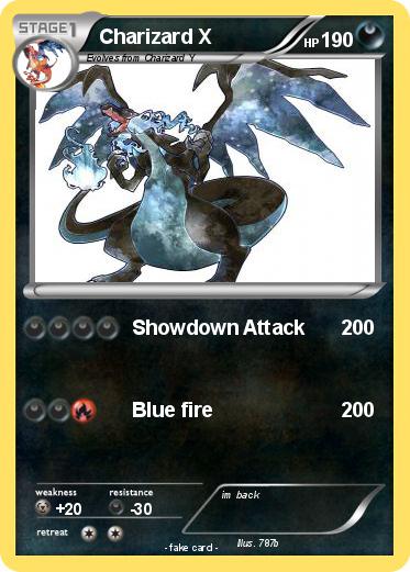 Pokemon Charizard X