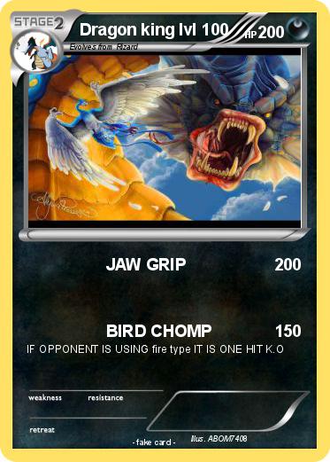 Pokemon Dragon king lvl 100
