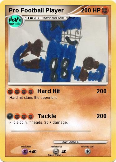 Pokemon Pro Football Player