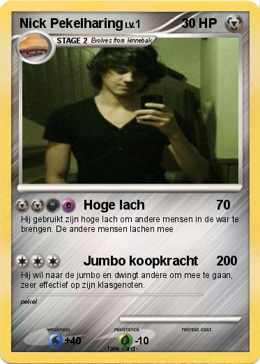 Pokemon Nick Pekelharing