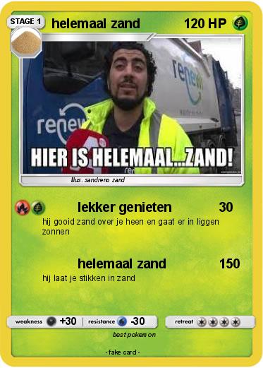 Pokemon helemaal zand