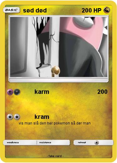 Pokemon sød død