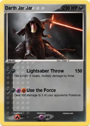 Pokemon Darth Jar Jar